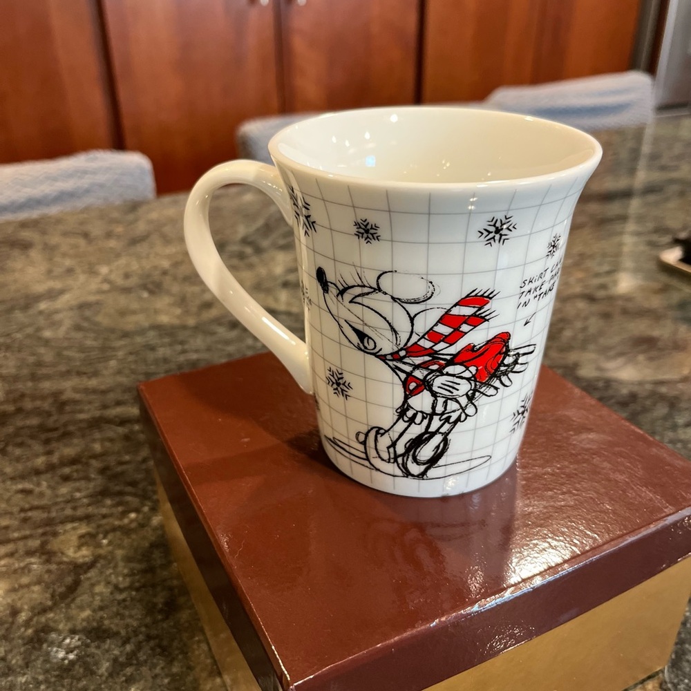 Disney Sketchbook Mugs Set Mickey & Minnie Mouse Ceramic Coffee Tea Cups New OBO - Picture 14 of 16